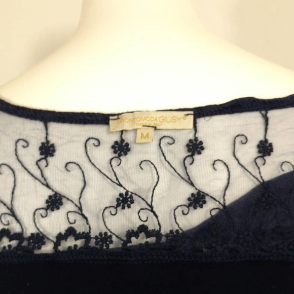 Prontomoda Guisy silk and lace tunic - Picture 4 of 8